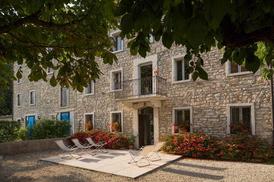 Facade/entrance, Summer, Garden view