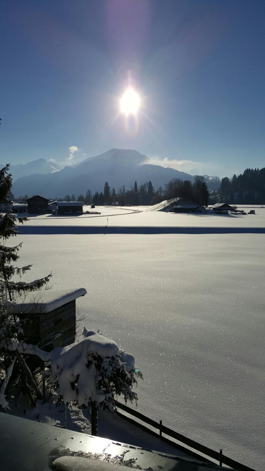 Off site, Winter, Mountain view