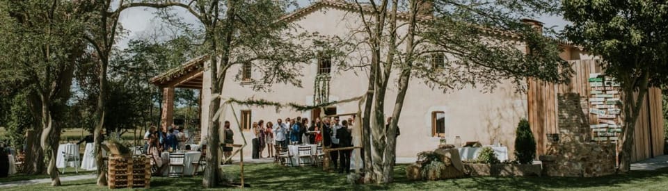Spring, Garden, group of guests