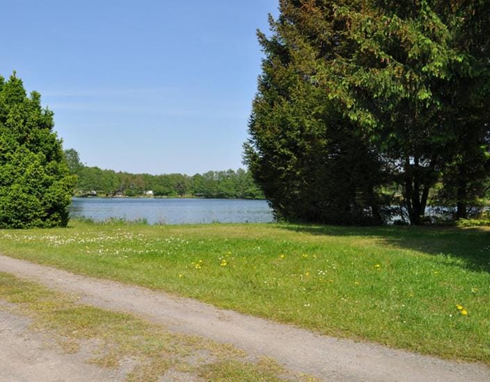 Natural landscape, Lake view