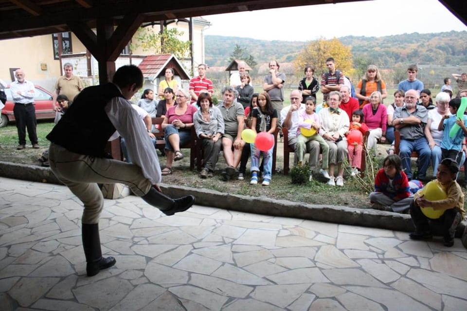 Entertainment, group of guests