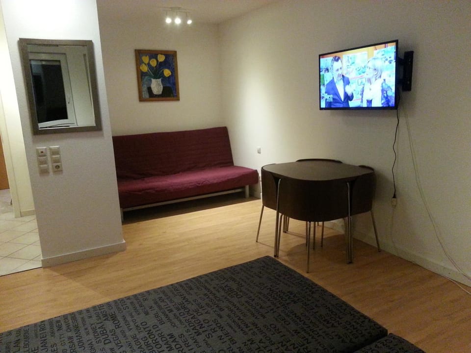 Night, Living room, Dining area, On site