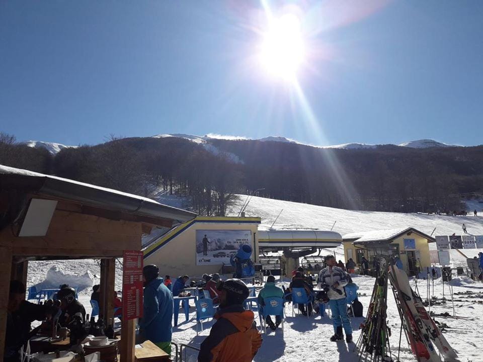 Nearby landmark, People, Winter, Ski School, Skiing