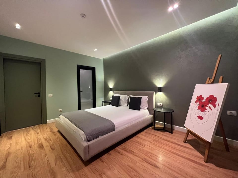 Bed, Bedroom