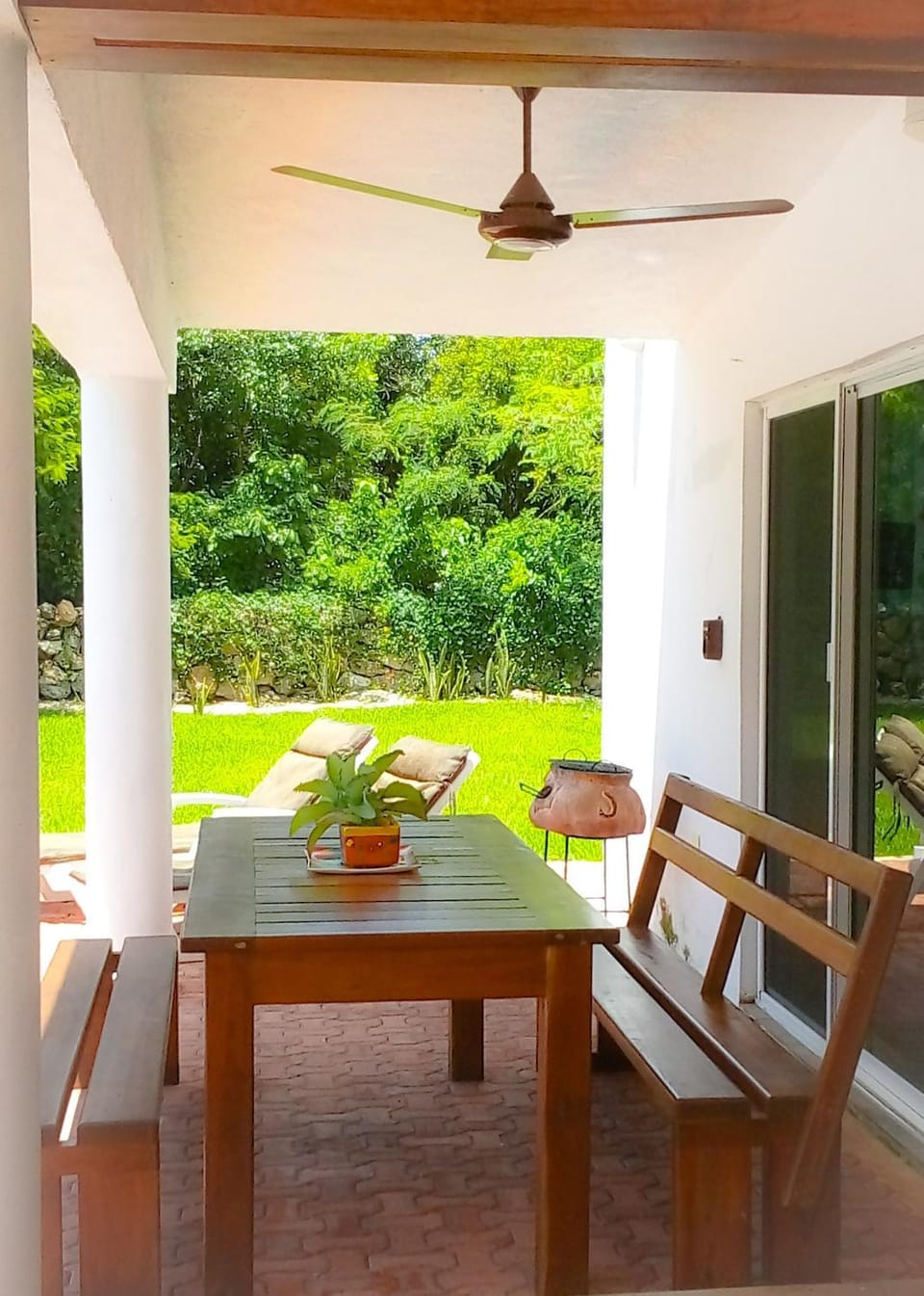 Garden, Balcony/Terrace, Dining area, Garden view