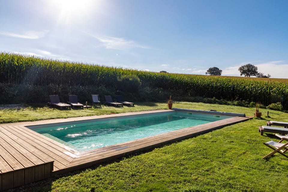 Natural landscape, Garden, On site, Garden view, Pool view, Swimming pool, Swimming pool