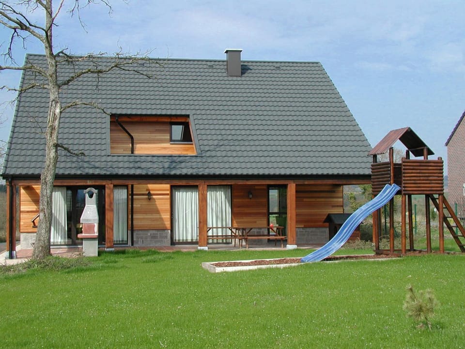 Facade/entrance, Children play ground, Garden
