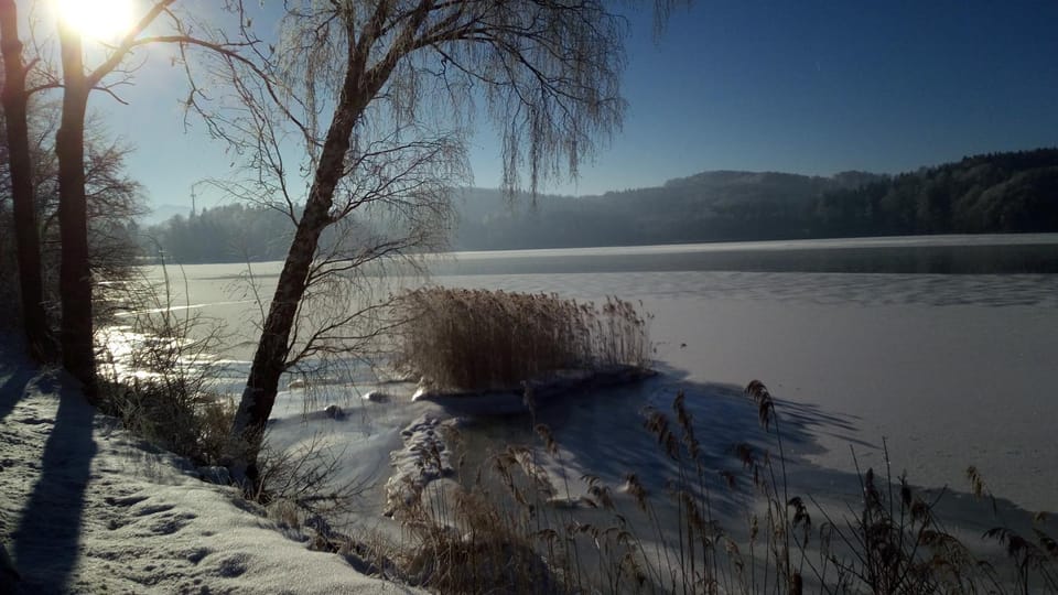 Natural landscape, Winter, Hiking