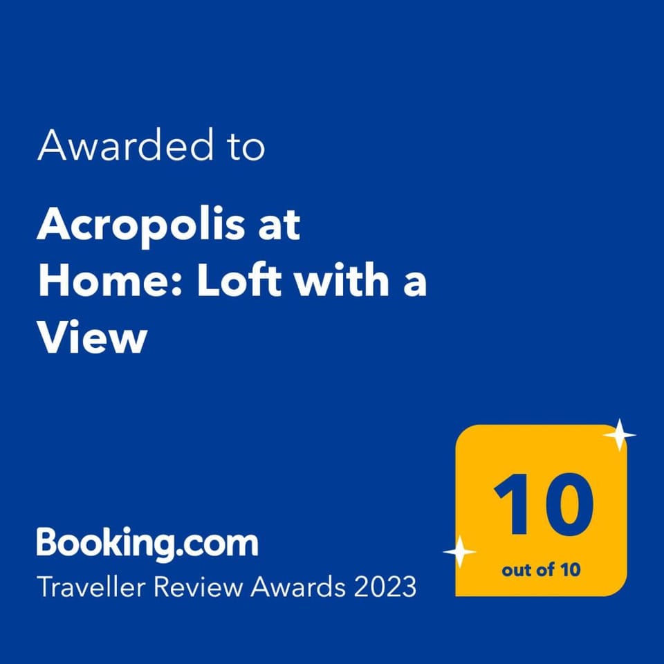 Acropolis at Home: Loft with a View Apartment in Athens