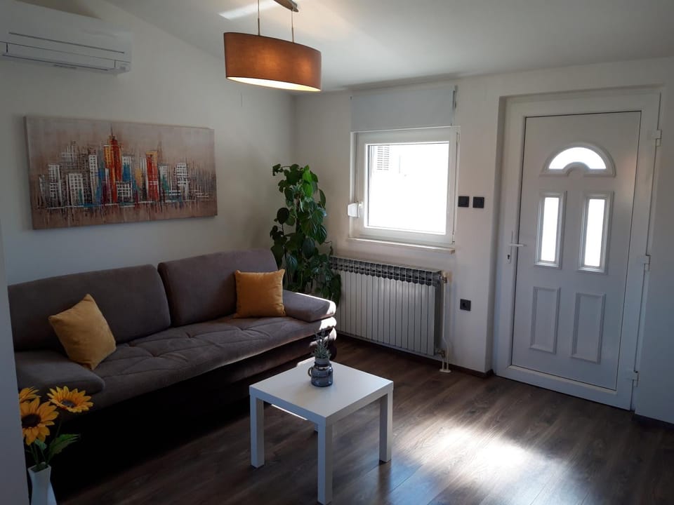 Living room, Seating area, air conditioner
