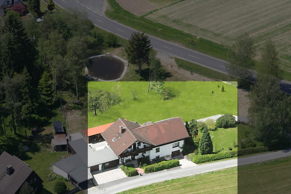 Bird's eye view, On site