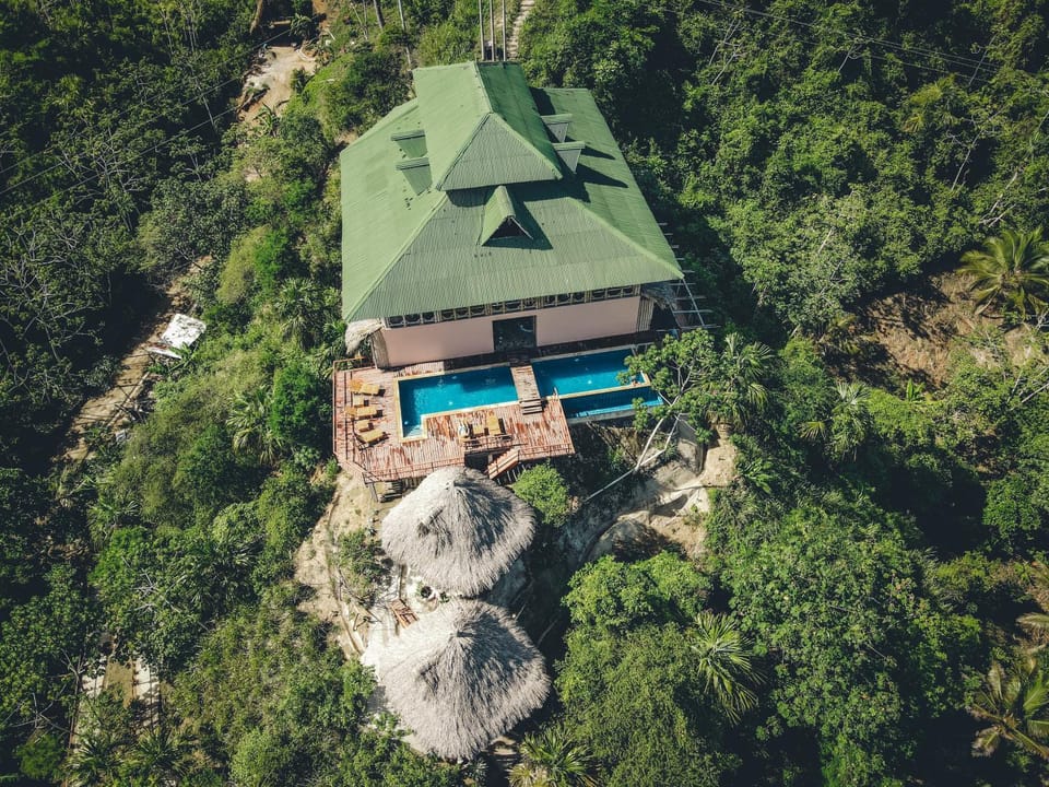Property building, Bird's eye view, View (from property/room), Pool view