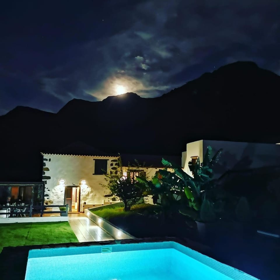 Night, Swimming pool, Swimming pool