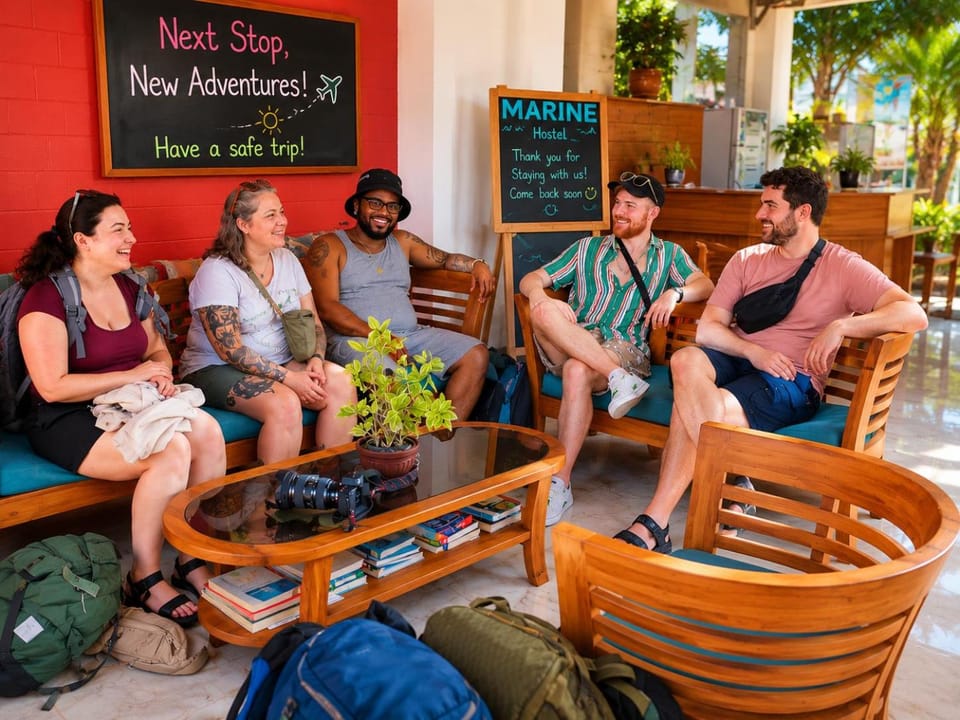 Marine Hostel at Negombo Beach Hostel in Negombo