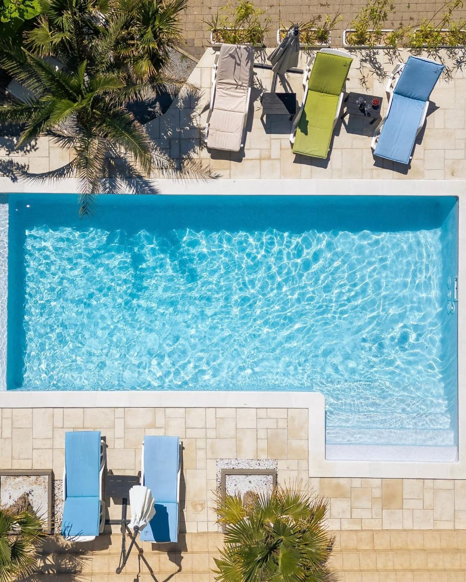Day, Pool view, Swimming pool, sunbed