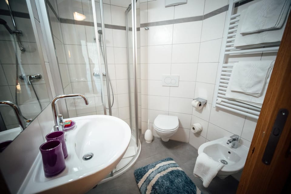 Shower, Toilet, Bathroom, bidet, towels