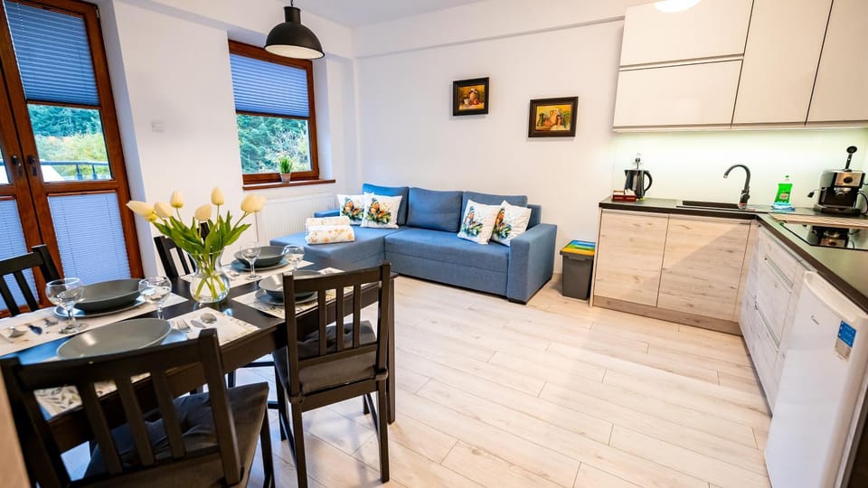 Kitchen or kitchenette, Living room