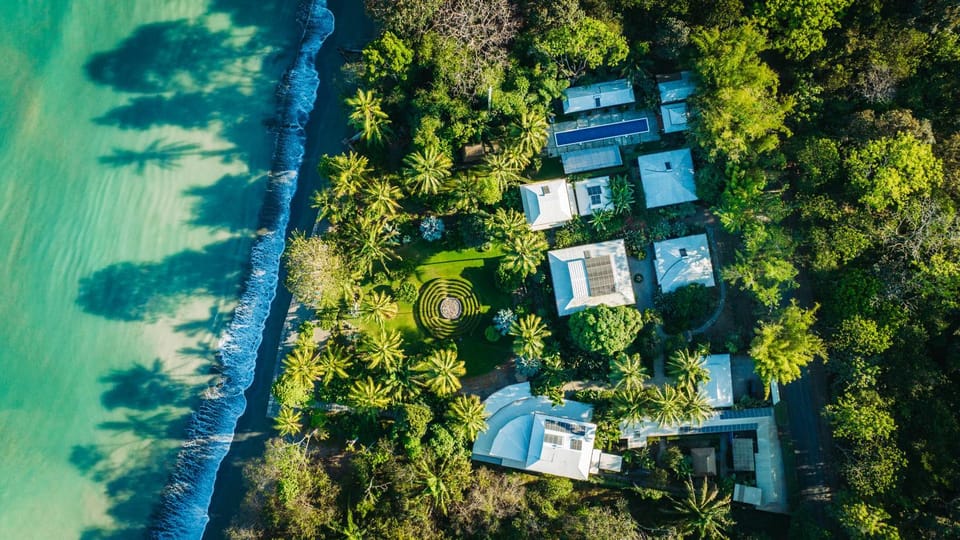 Property building, Garden, Beach, Garden view