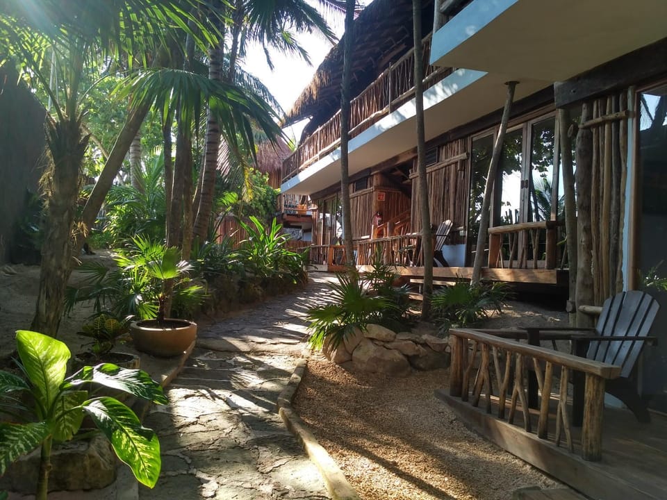 Property building, Garden