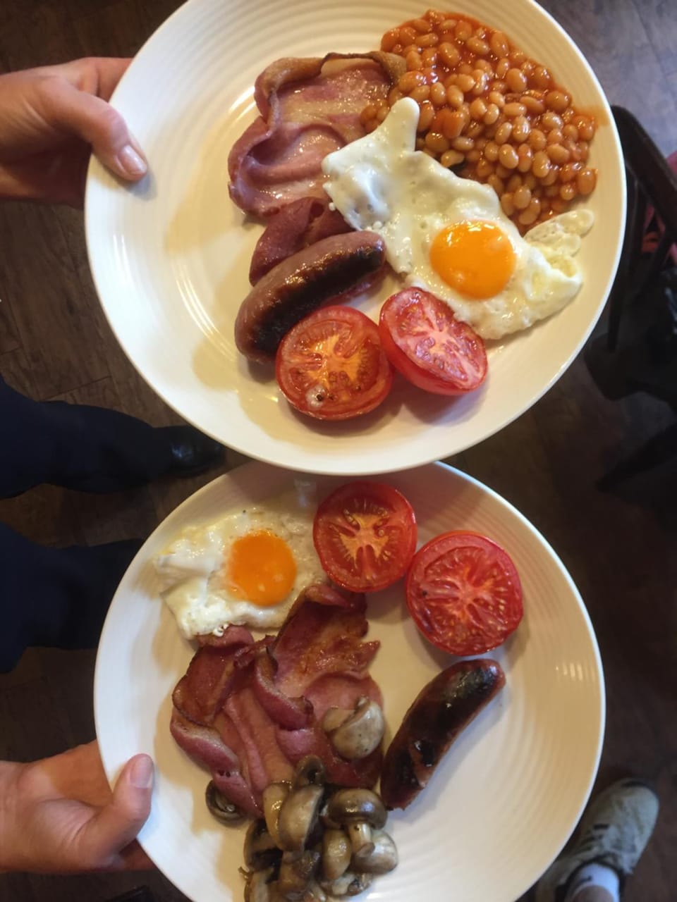 Food close-up, English/Irish breakfast