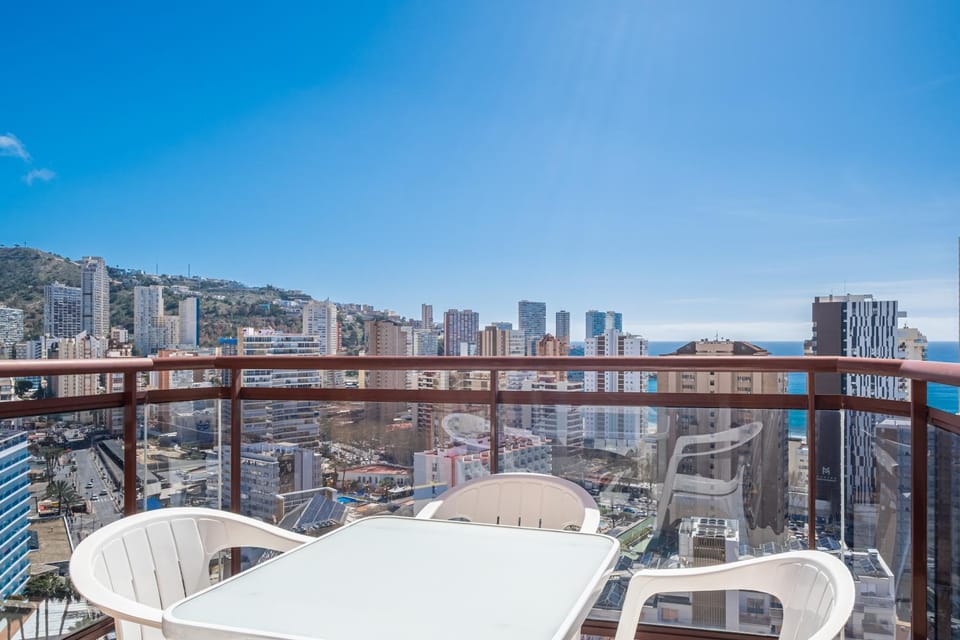 Day, Natural landscape, View (from property/room), Balcony/Terrace, City view, Mountain view, Sea view