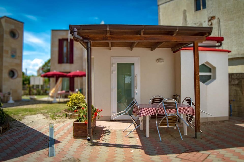 Property building, Patio