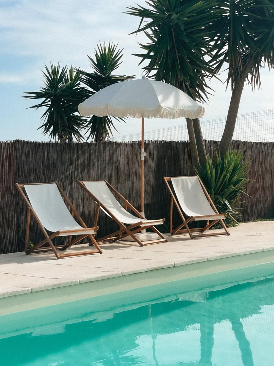 Garden, Swimming pool, sunbed