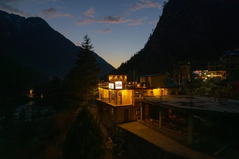 Night, Mountain view