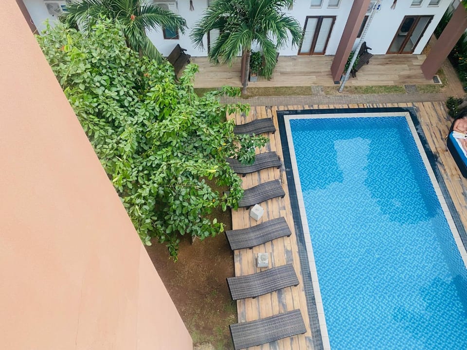 Property building, Pool view, Swimming pool