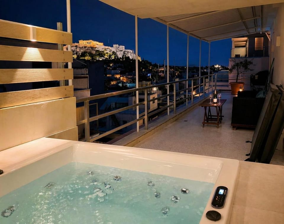 Syntagma Spa with Acropolis View Apartment in Athens