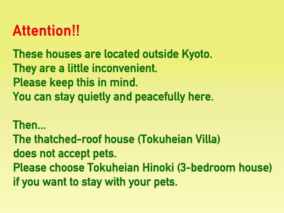 Tokuheian Country House in Kyoto