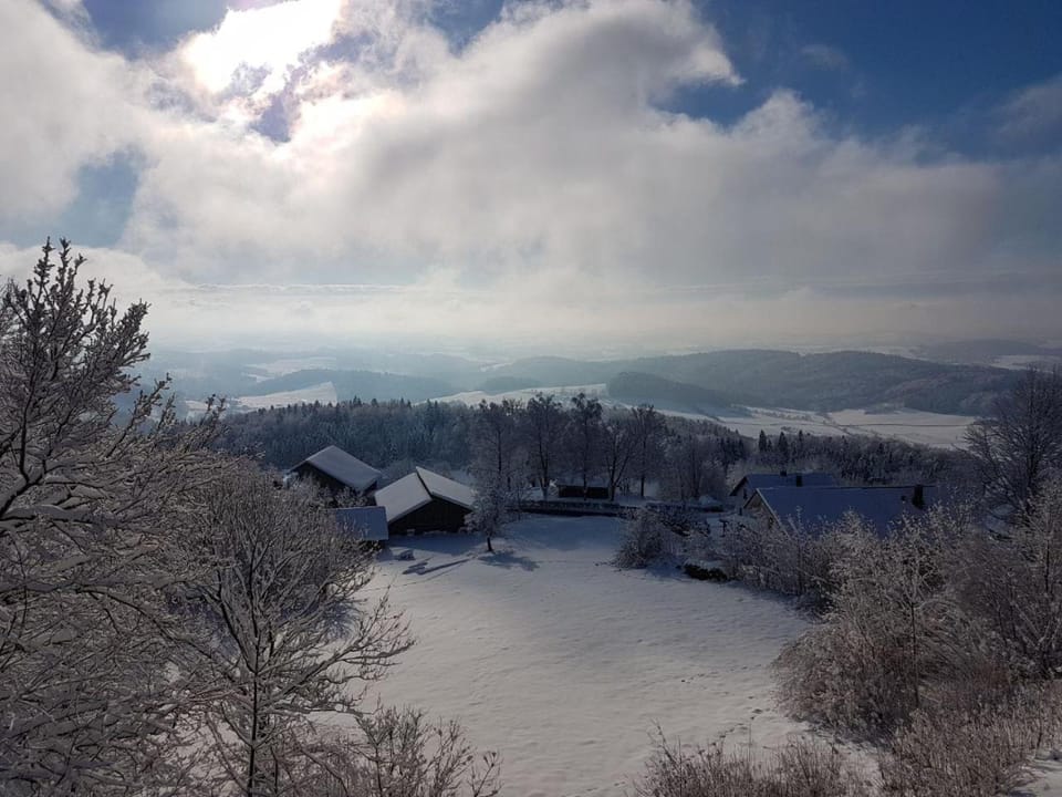 Winter, Mountain view