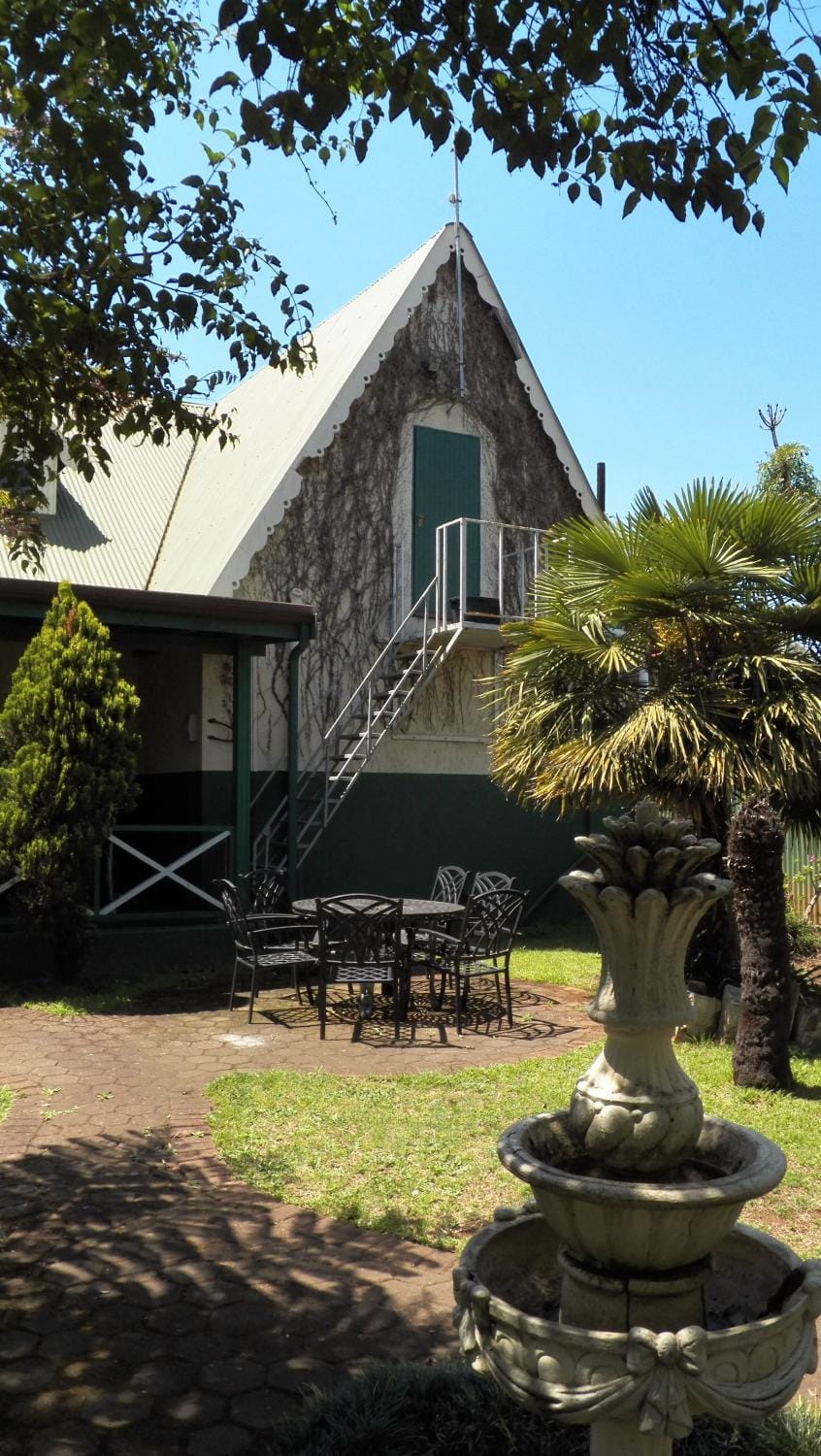 Property building, Garden view