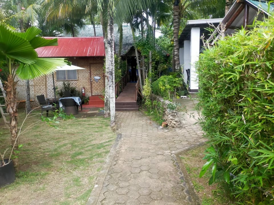 Property building, Patio, Garden view