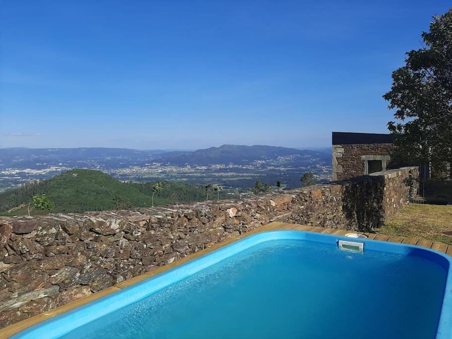 Natural landscape, Mountain view, Pool view, Swimming pool