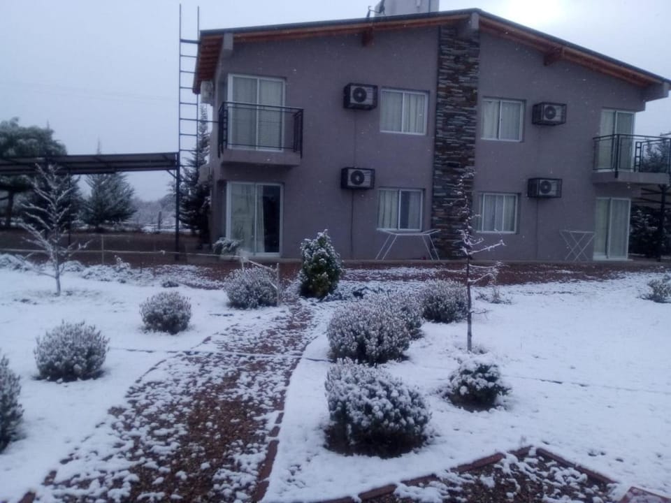 Property building, Patio, Off site, Day, On site