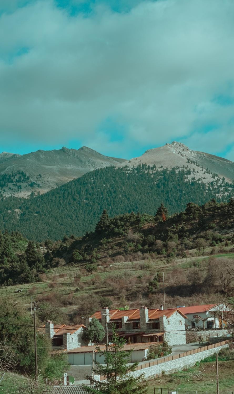 Natural landscape, Mountain view