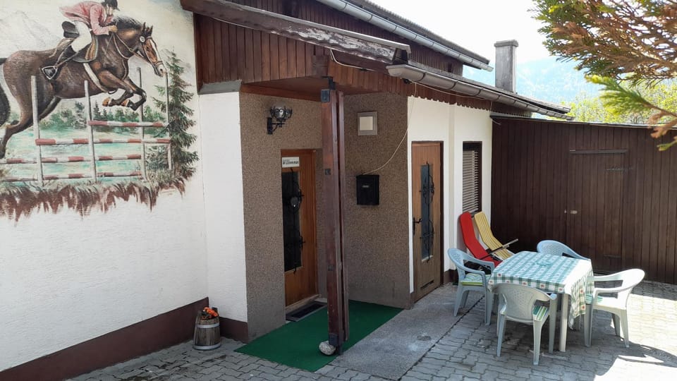 Property building, Patio, Day