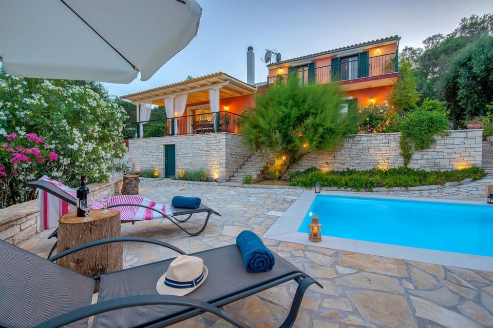Property building, Patio, Swimming pool