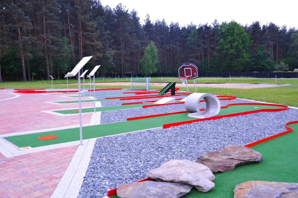Minigolf, Garden view