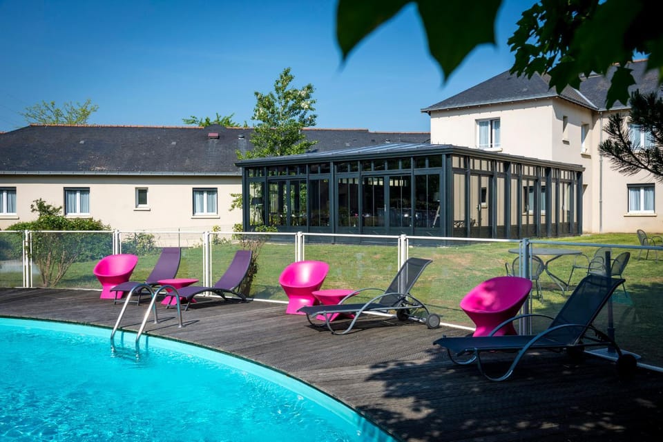 Property building, Garden, Pool view, Swimming pool, Swimming pool