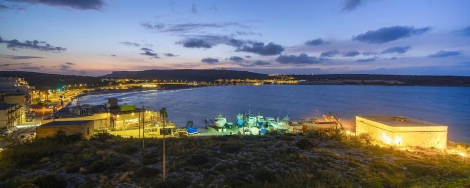 Night, Sea view