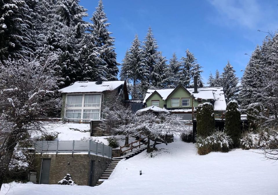 Property building, Natural landscape, Winter