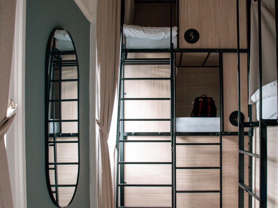Bed, View (from property/room), Bedroom, bunk bed, wardrobe