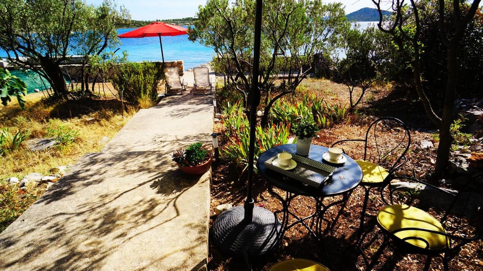 Garden, Sea view