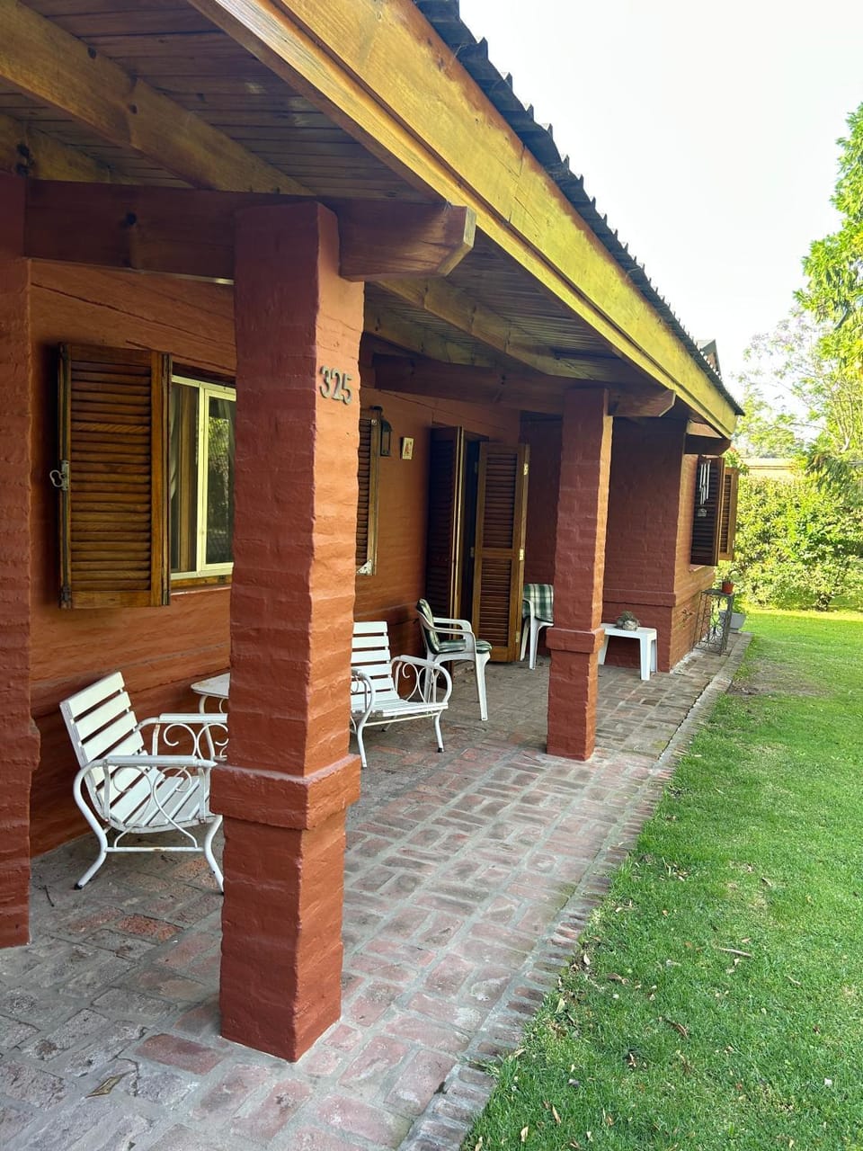 Property building, Garden view