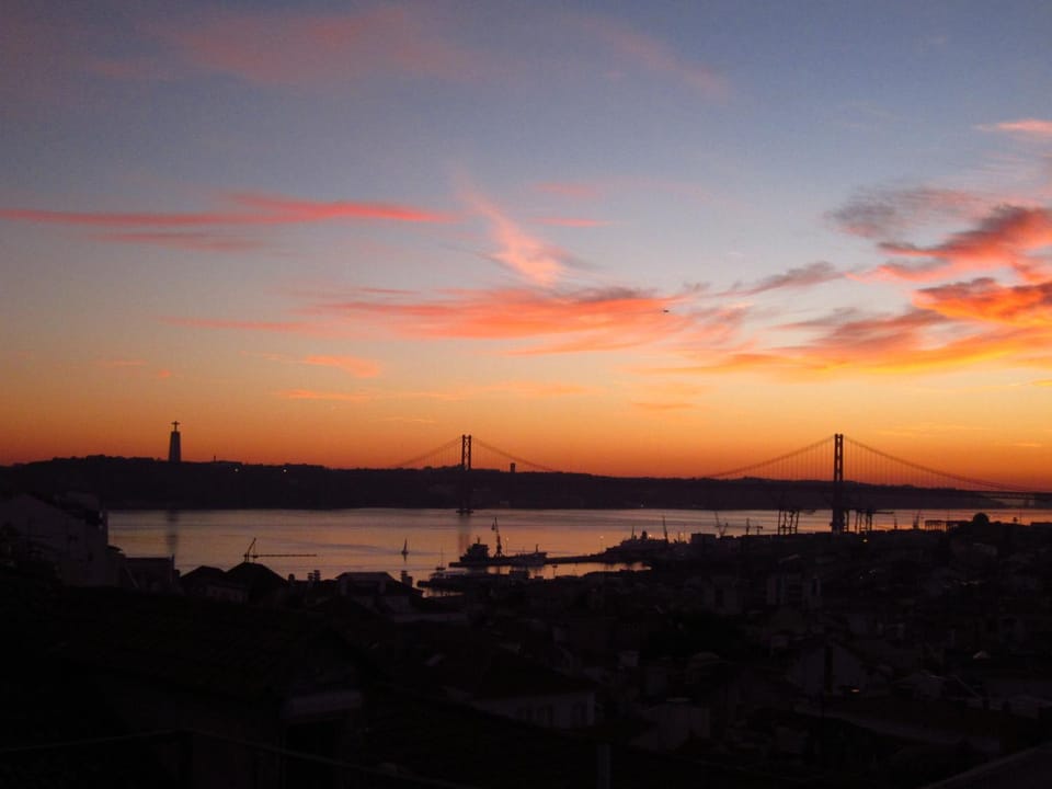 River view, Sunset