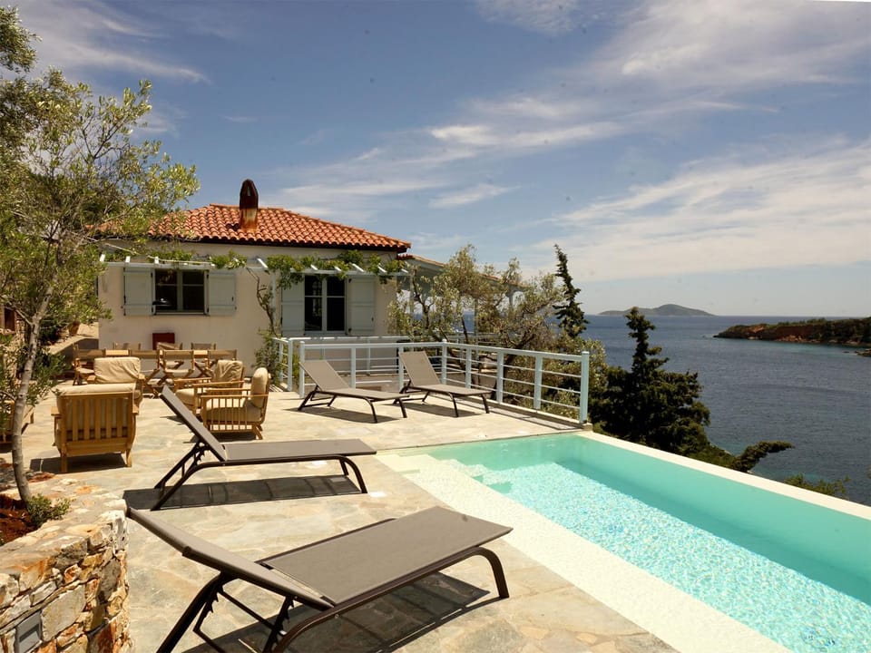Garden, Balcony/Terrace, Pool view, Sea view