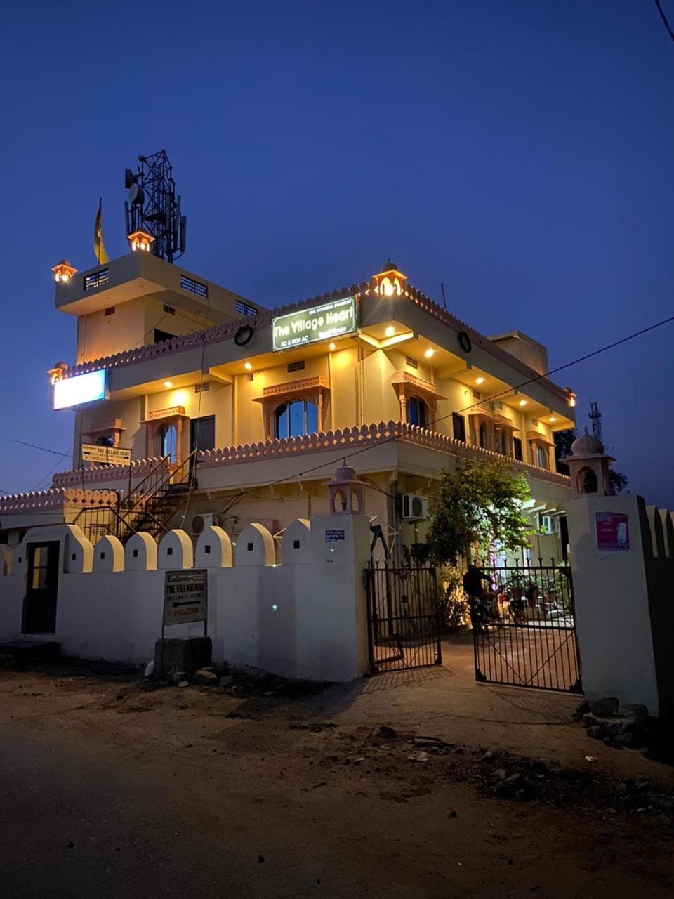Property building, Night
