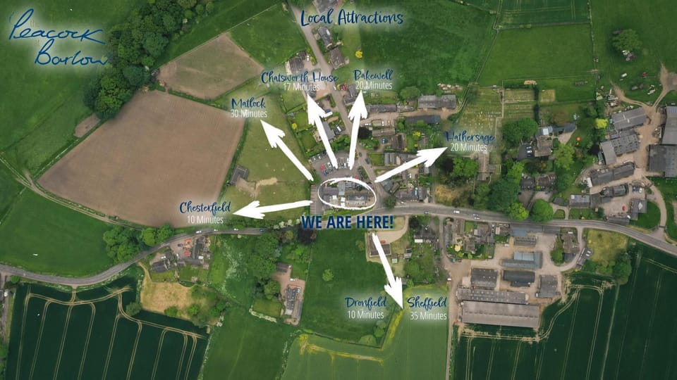 Nearby landmark, Natural landscape, Bird's eye view